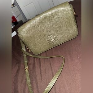 Tory Burch Sage Green Crossbody Bag